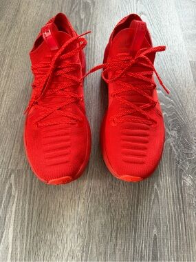 Under Armour Red Athletic Sneakers